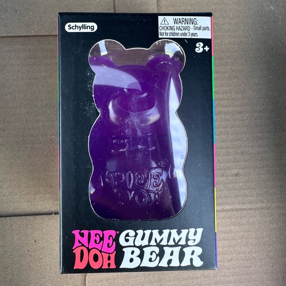 NeeDoh Gummy Bear - Purple